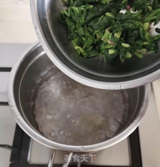 菠菜枸杞汤的做法步骤：6