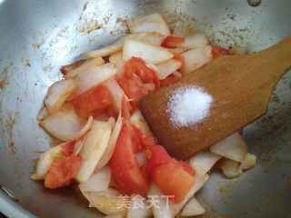 番茄烧白菜的做法步骤：6