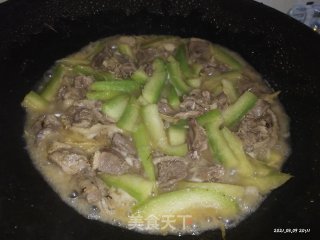鸭肉焖节瓜的做法步骤：7
