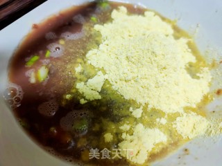 虾酱饼的做法步骤：4