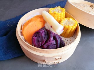 蒸杂粮的做法步骤：5
