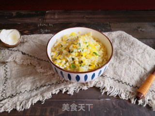 蛋炒饭的做法步骤：9