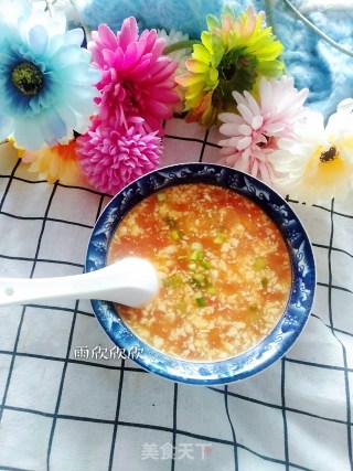 西红柿豆腐粥的做法步骤：10