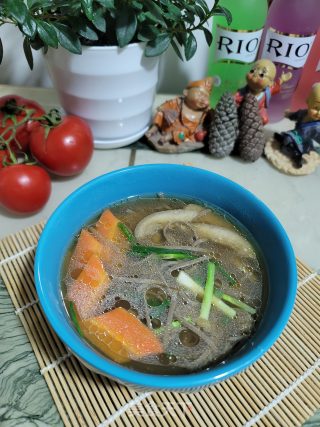 卤肉荞麦汤面的做法步骤：7