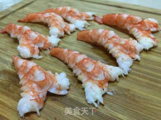 熟虾握寿司的做法步骤：2