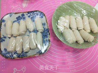 酥皮绿豆饼的做法步骤：2