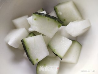 排骨冬瓜汤的做法步骤：2