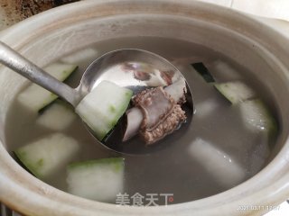 排骨冬瓜汤的做法步骤：7