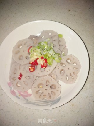 凉拌藕片的做法步骤：5