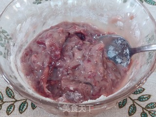 玫瑰花饼的做法步骤：2