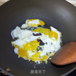 枸杞叶鸡蛋汤的做法步骤：5