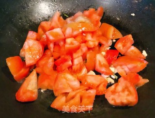 西红柿牛肉粉丝汤#酸甜开胃菜#的做法步骤：7