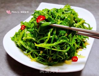凉拌茼蒿的做法步骤：13