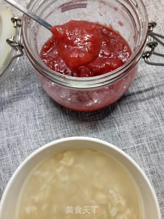 草莓燕麦粥的做法步骤：3