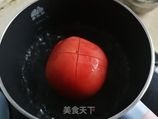 番茄白菜炖豆腐的做法步骤：2