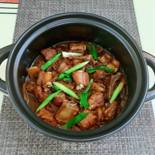 干豆角焖排骨的做法步骤：14