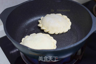早餐豆包饼的做法步骤：7