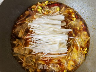 水煮羊肉卷的做法步骤：13