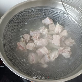冬笋烧羊肉的做法步骤：9