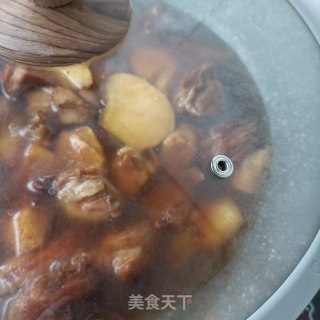冬笋烧羊肉的做法步骤：22