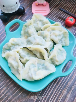 虾干韭菜水饺的做法步骤：15