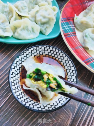 虾干韭菜水饺的做法步骤：16