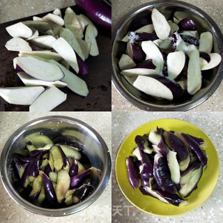 鱼香茄子煲的做法步骤：2