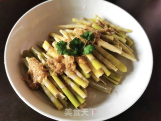 凉拌野生甜笋的做法步骤：8