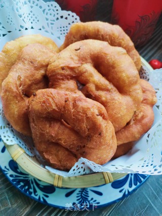 葱香炸油饼的做法步骤：12