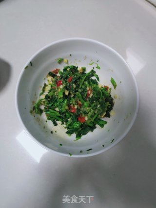 剁椒拌万年青干菜的做法步骤：6