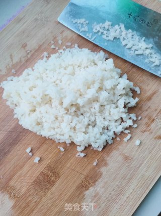 蒸糯米藕丸子的做法步骤：2