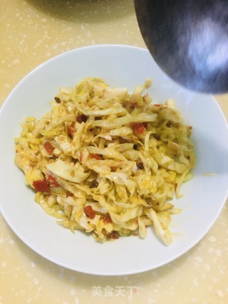 酸辣莲花菜的做法步骤：6