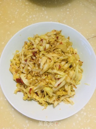 酸辣莲花菜的做法步骤：7