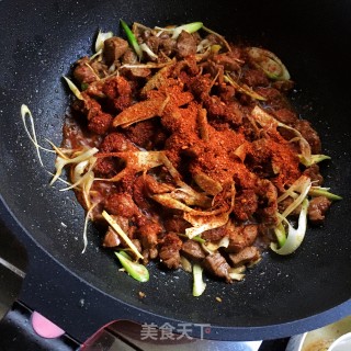 香辣羊肉的做法步骤：6