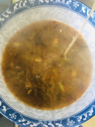 浆水手擀面的做法步骤：8