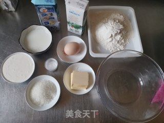蔓越莓司康的做法步骤：1