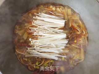 水煮牛肉卷的做法步骤：13