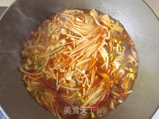 水煮牛肉卷的做法步骤：14