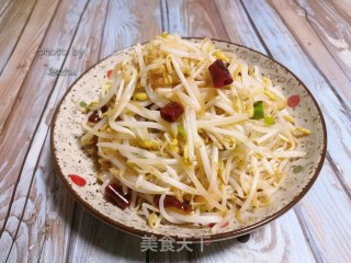 酸辣豆芽的做法步骤：9