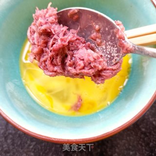 蜢子虾酱蒸蛋的做法步骤：4