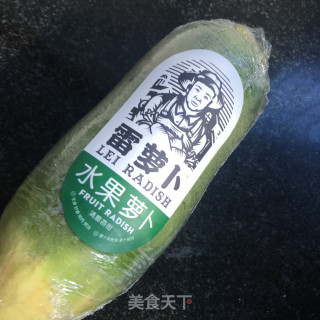 糖醋萝卜丝的做法步骤：1
