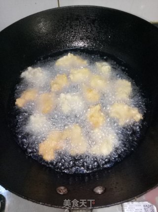 糖醋鸡肉丸的做法步骤：7