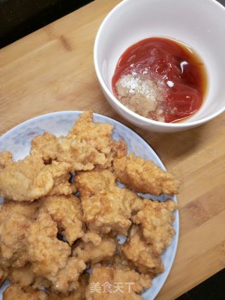 糖醋鸡肉丸的做法步骤：9