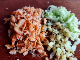 小白菜素包子的做法步骤：6