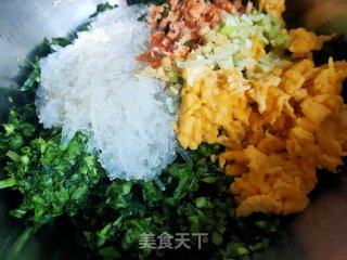 小白菜素包子的做法步骤：11