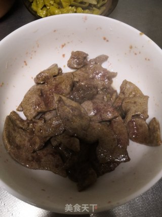 泡椒猪肝的做法步骤：9