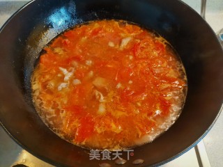 火麻油西红柿牛腩汤的做法步骤：13