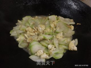 胡瓜炒鸡蛋的做法步骤：10