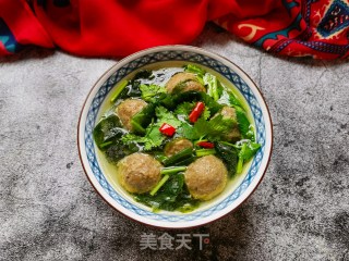 牛肉丸海带苗汤的做法步骤：14