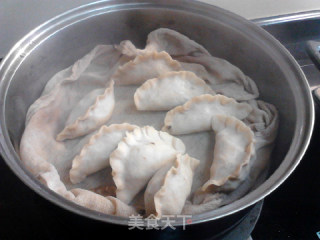 酱香腊肉蘑菇莜面蒸饺的做法步骤：23